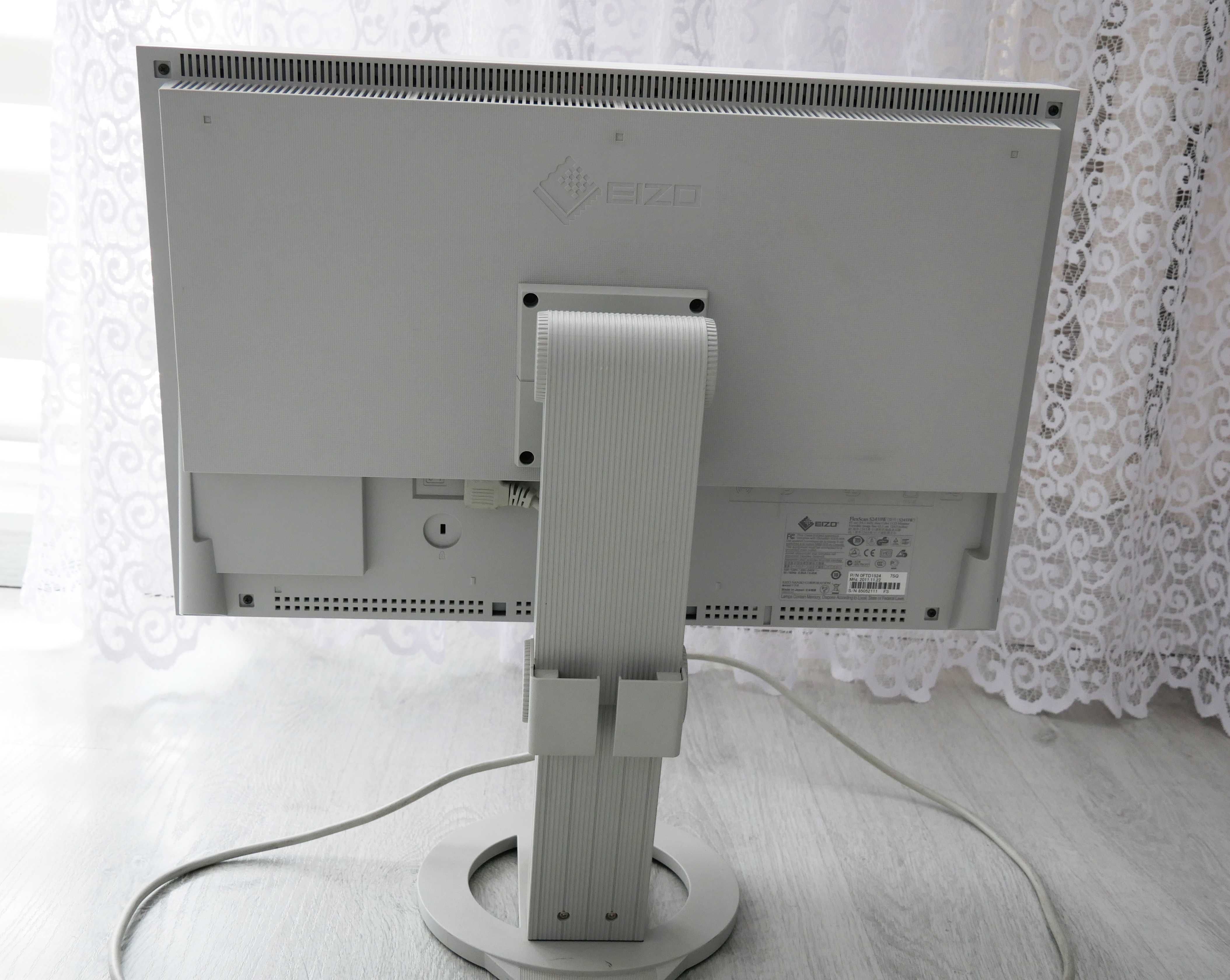 Monitor Eizo FlexScan S2433W 24” WUXGA – VA, DisplayPort, Pivot