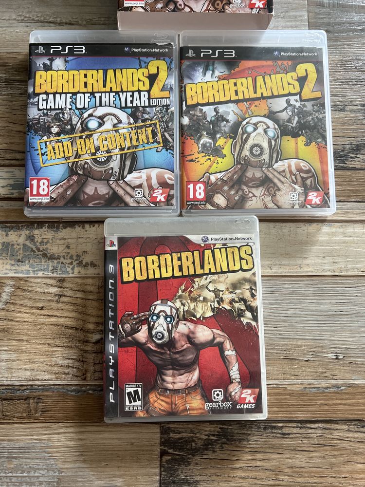 PlayStation Ps 3 Borderlands 1, 2 Game Of The Year Edition!