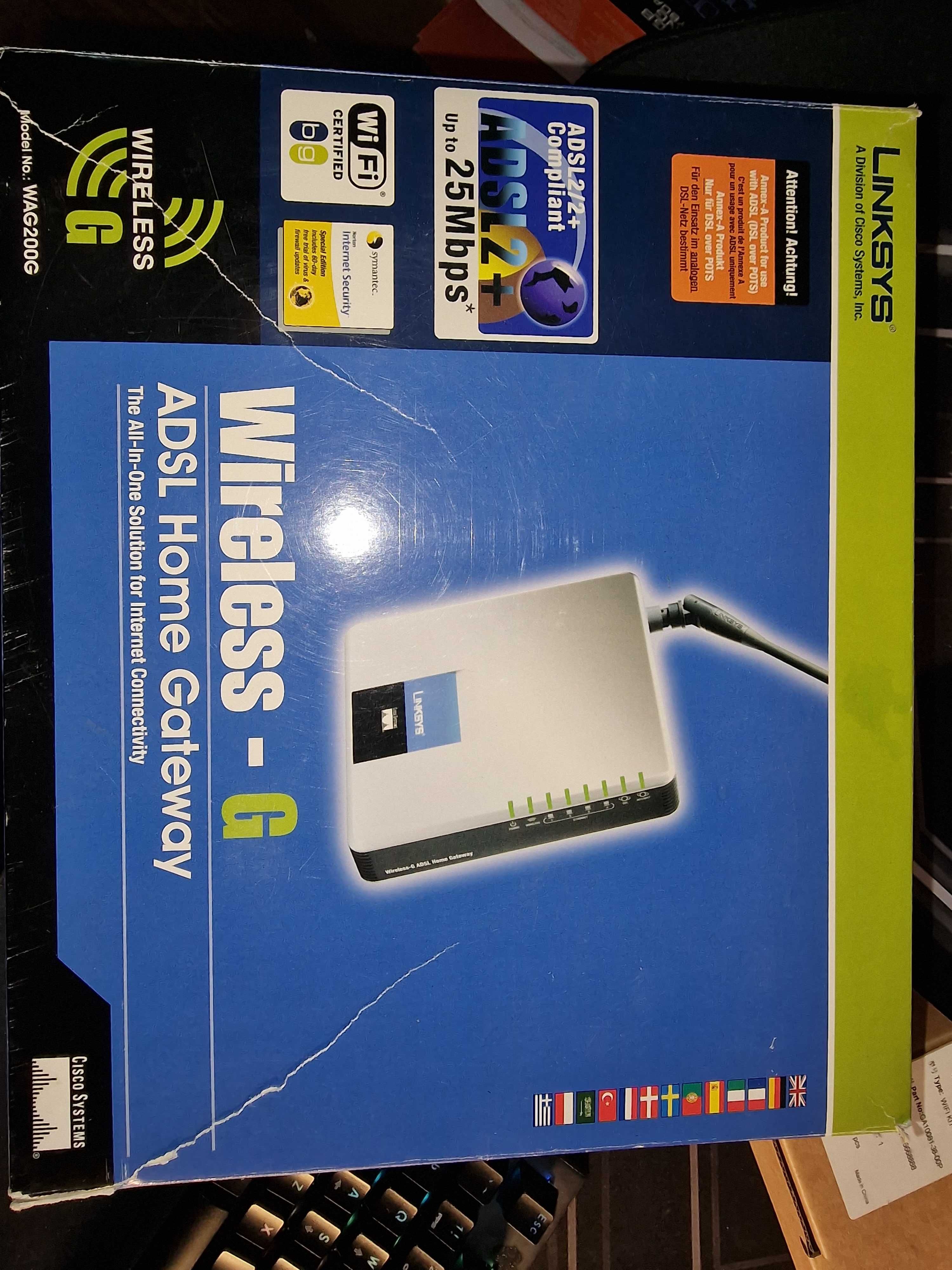 Router przewodowy Linksys WAG200G