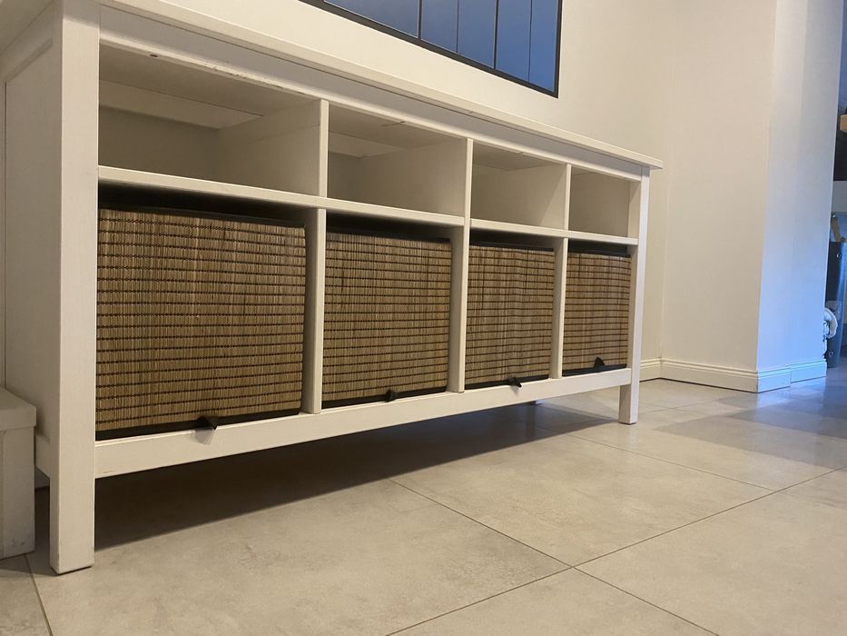 Ikea Hemnes konsola ława komoda z pojemnikami