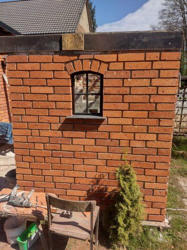 cegła cięta montaż fugowanie,płytki lica środek narożnik kamień schody