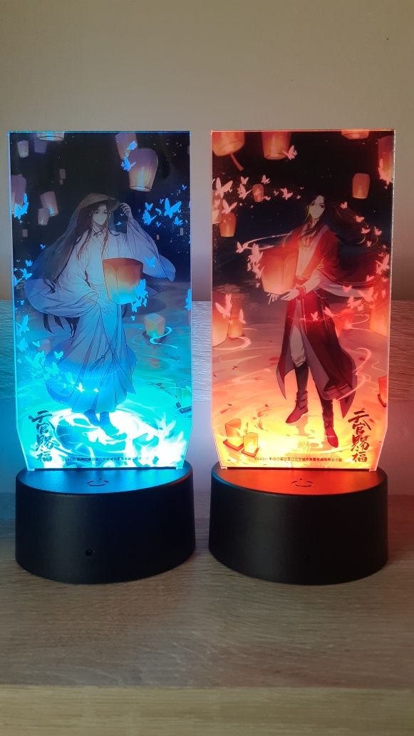 Heaven Official's Blessing podświetlany acrylic lampa Xie Lian