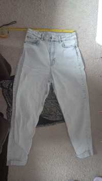 Momfity spodnie jeansowe