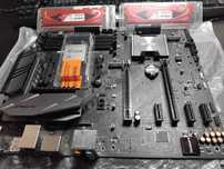 Потужний комплект rog strix B550 ryzen 5 5600 16gb 3200Mhz