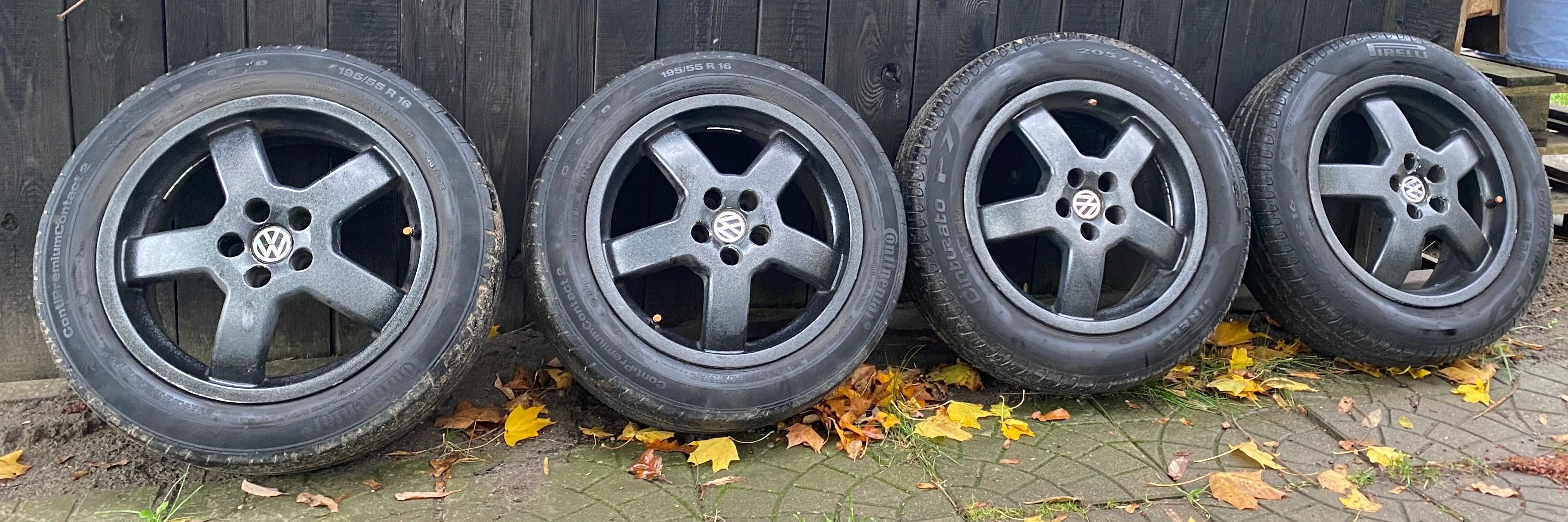 Alufelgi 16” 5x100 audi VW opel skoda golf a3 letnie proste