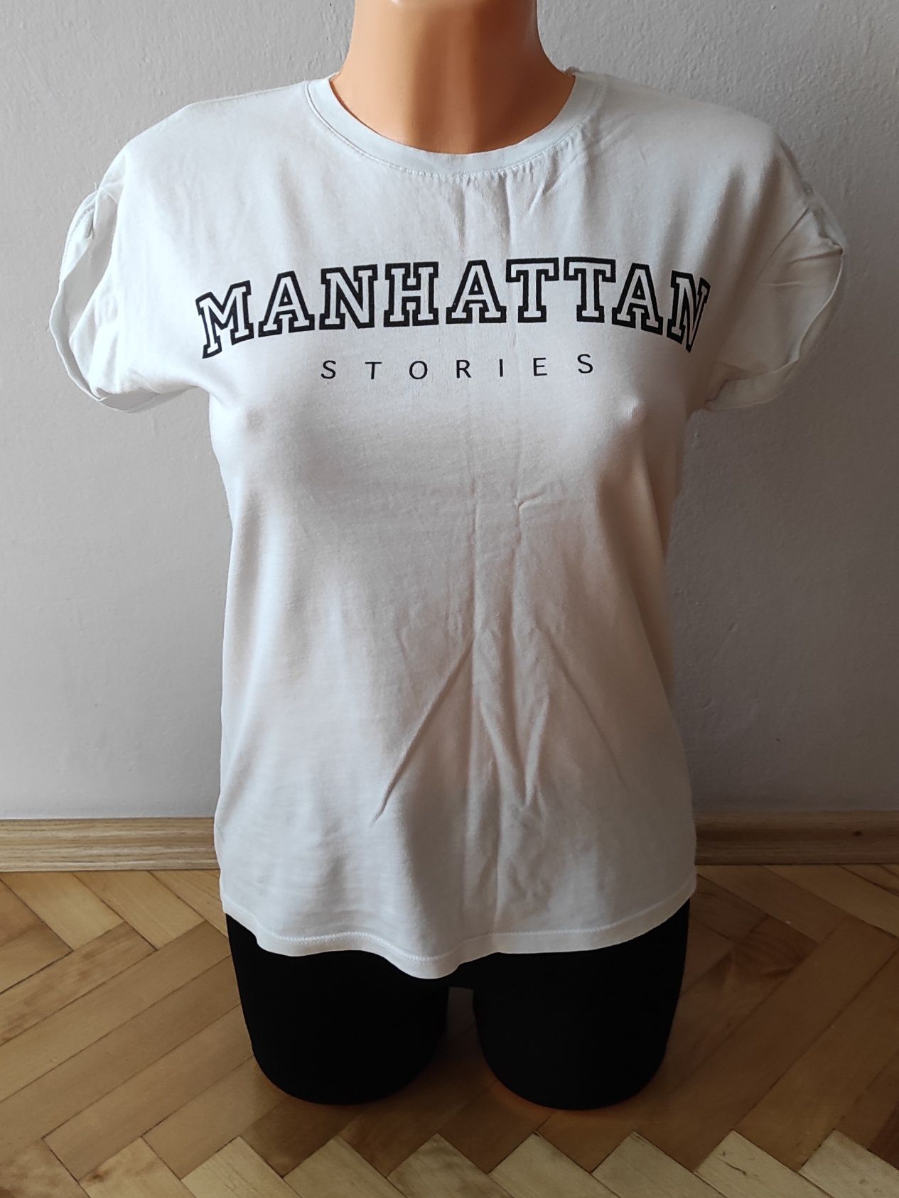 Biała koszulka t-shirt Manhattan Stories