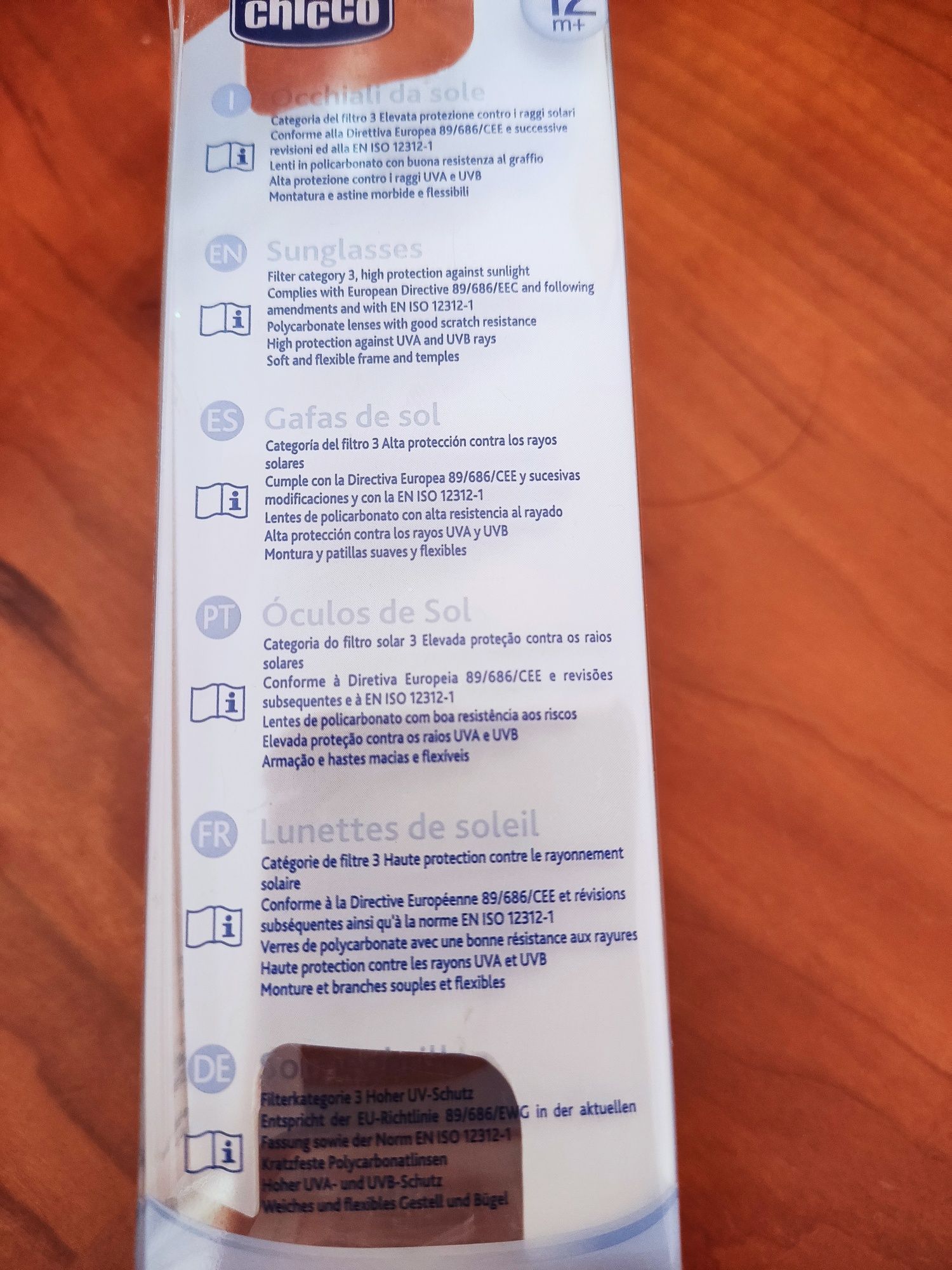 Óculos de sol criança Chicco +12meses