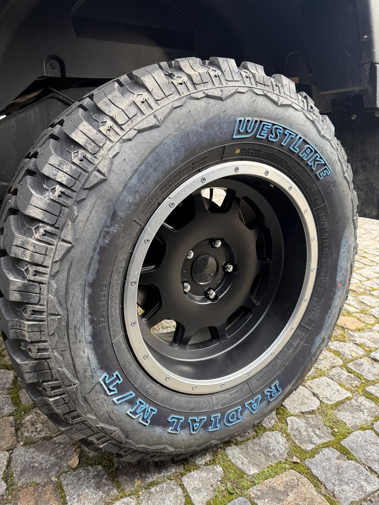 Material wrangler, pneus, diferencial, para choques ferro