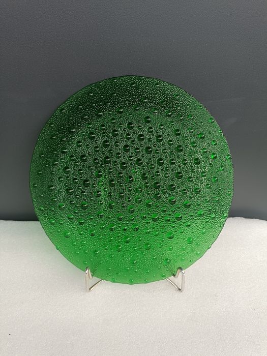Patera/talerz/asteroid/ zielony/szmaragdowy