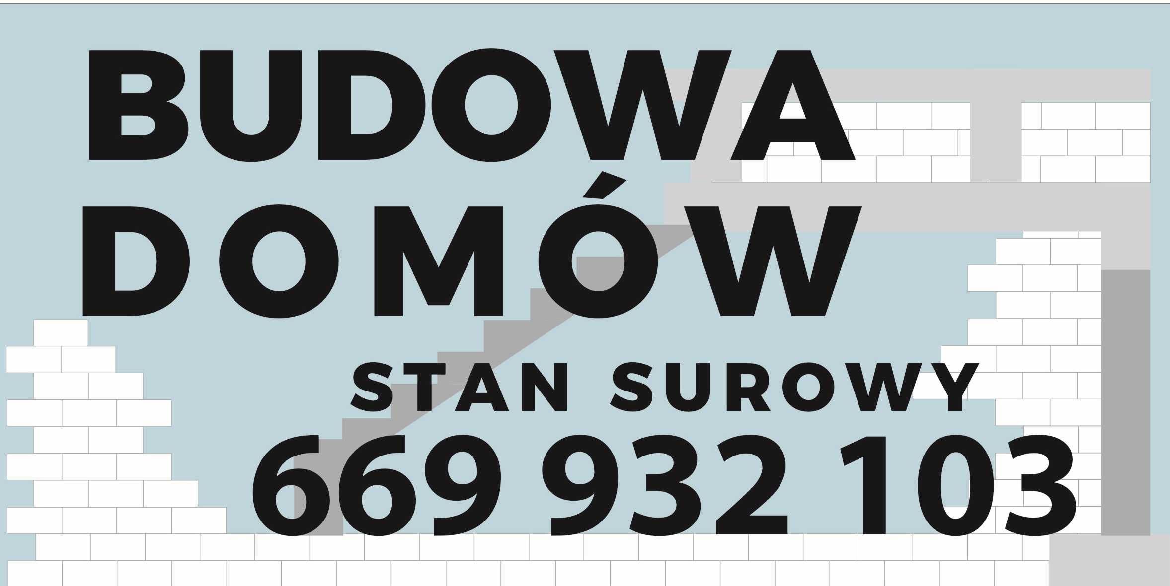 Budowa domów, stan surowy