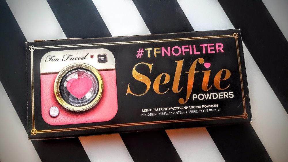 Prezent NOWE Too Faced Paleta Pudrów Selfie Powders No filter Nowa