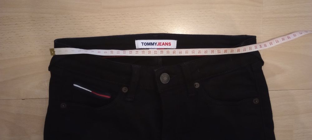 Spodnie Tommy Jeans damskie