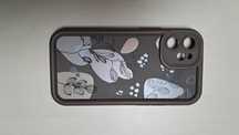 Iphone 12 mini etui case pokrowiec solidny brązowy