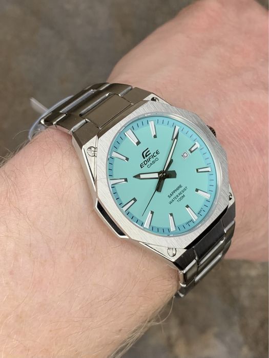 Годинник чоловічий Casio Edifice EFR-S108D-2B Оригінал Гарантія Часы