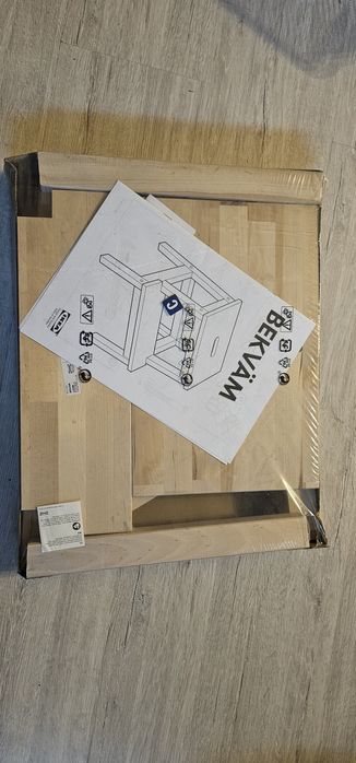 Bekväm ikea taboret ze schodkiem nowy