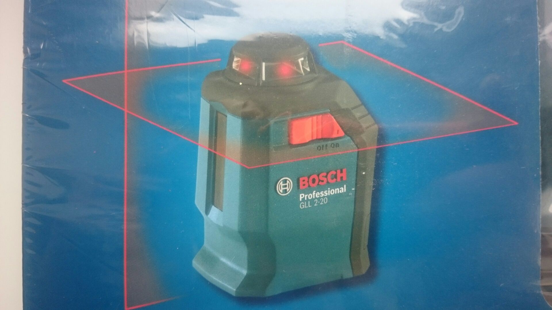 Уровень лазерный нивелир BOSCH GLL2-20S professional