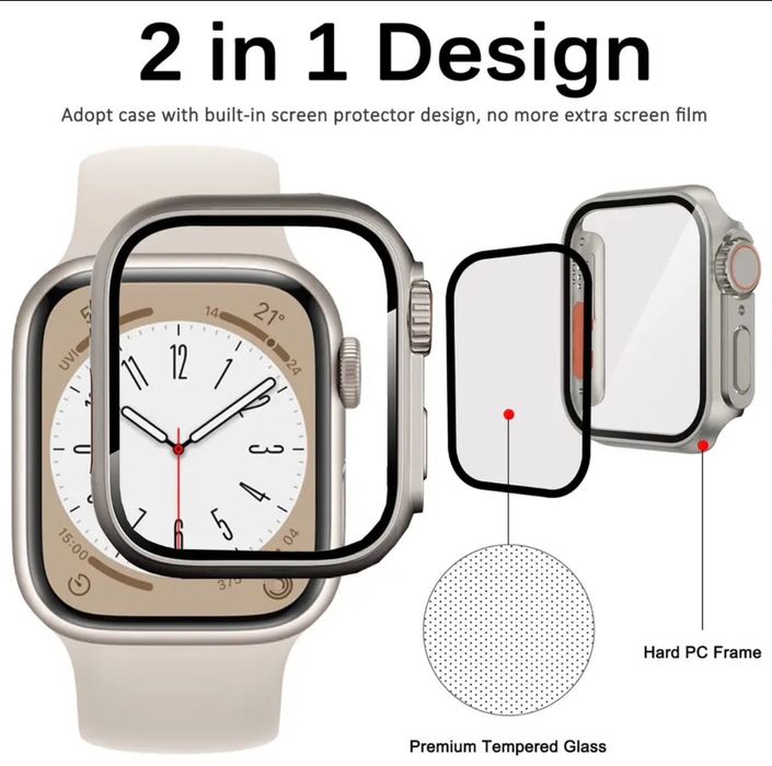 Чохол-бампер Apple Watch Series 1 2 3 4 5 6 SE під ULTRA чехол ультра