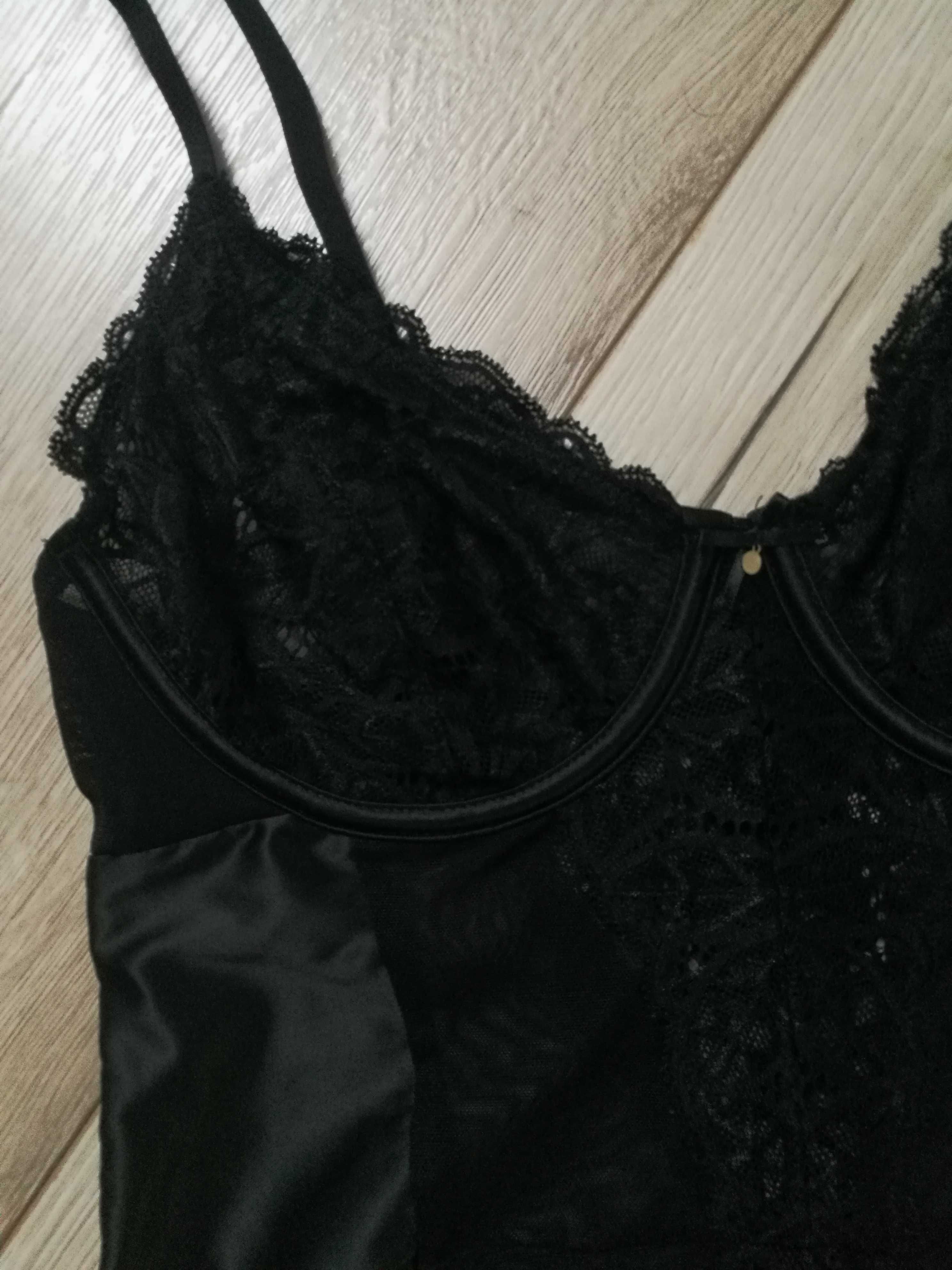 Czarne body koronkowe ESMARA Lingerie 75B