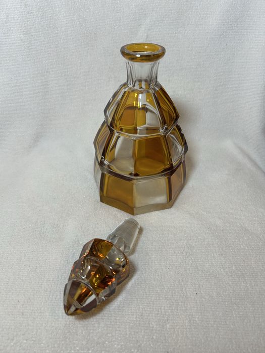 Karafka ART DECO bohemia czechy lata 20/30