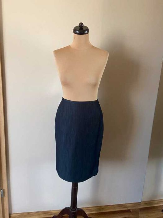 Xs s calvin klein spodnica olowkowa  midi basic oryginal jakosc