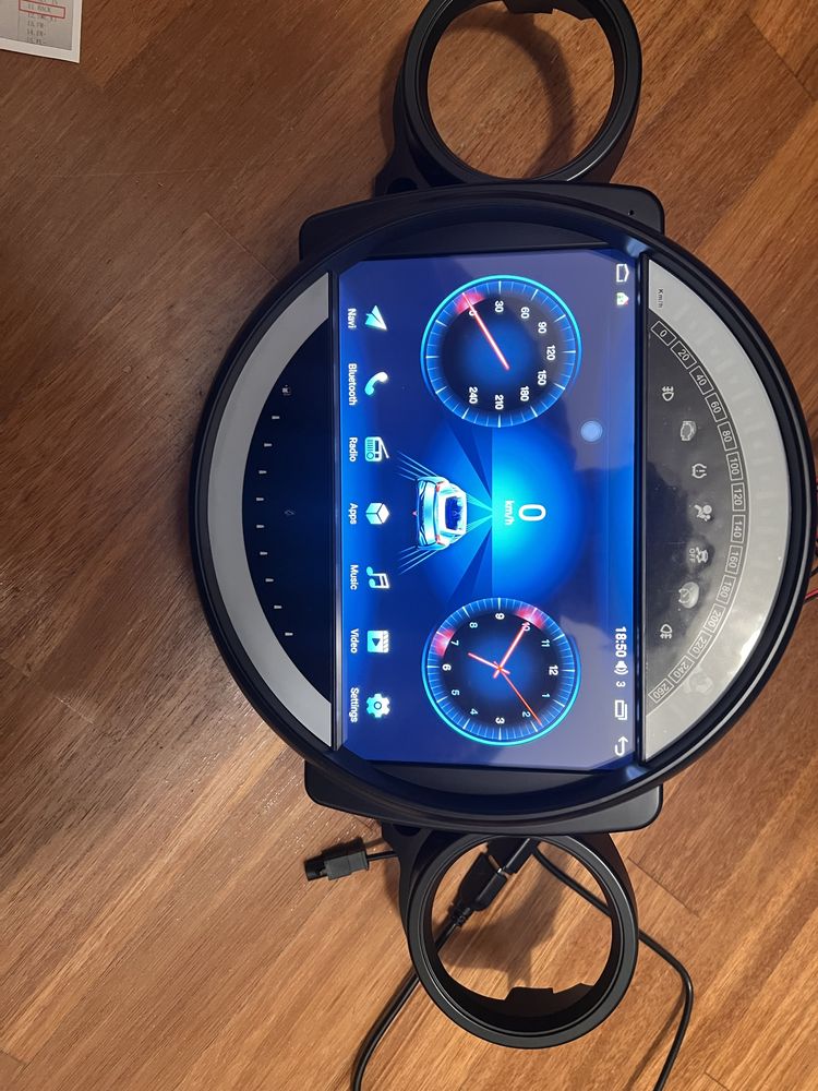 Radio Mini Cooper 2006/2015 carplay Bluethoot Android Auto