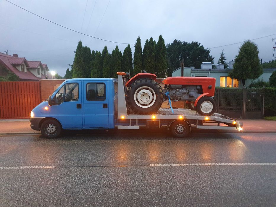 Silnik 2.8hdi 7 osob aluminiowy najazd laweta pomoc drogowa fiat ducat