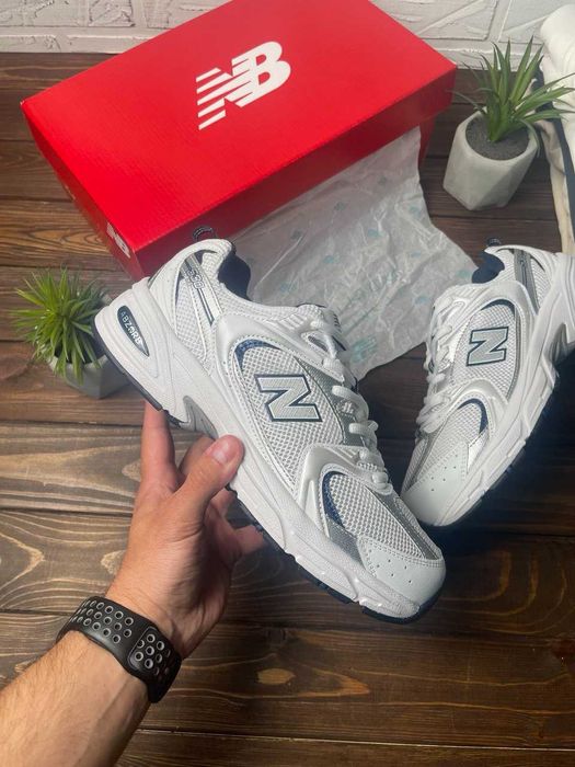ЗНИЖКА‼️ 41 (26 см) Nеw Bаlаncе 530 White Navy НБ 530 нью беленс