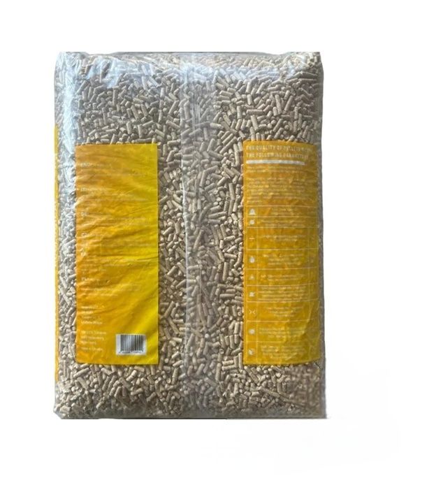 Pellet Verba A1 Enplus certyfikat. Garbatka Olczyk