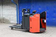 Paleciak elektryczny Linde D12 SP 1200kg 166cm 1700mth Rydwan FHP 371