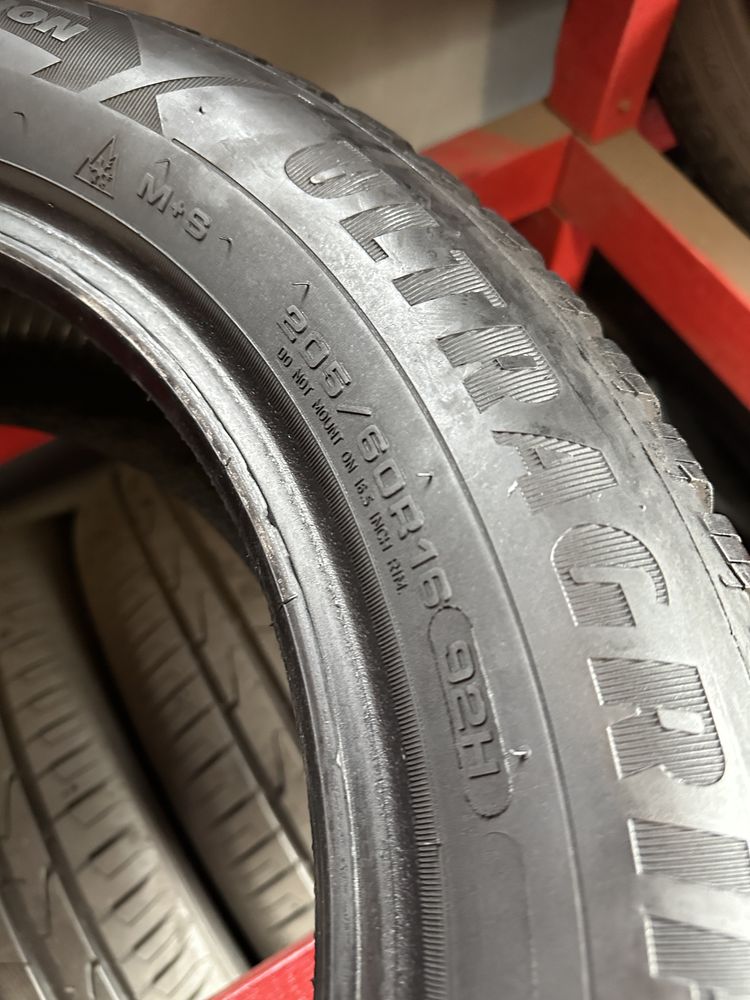 Opony 205/60/16 Goodyear Ultragrip 9 zimowa zima 2szt 2x