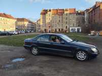 Mercedes-Benz Klasa S Uszkodzony przodem odbiór z parkingu
