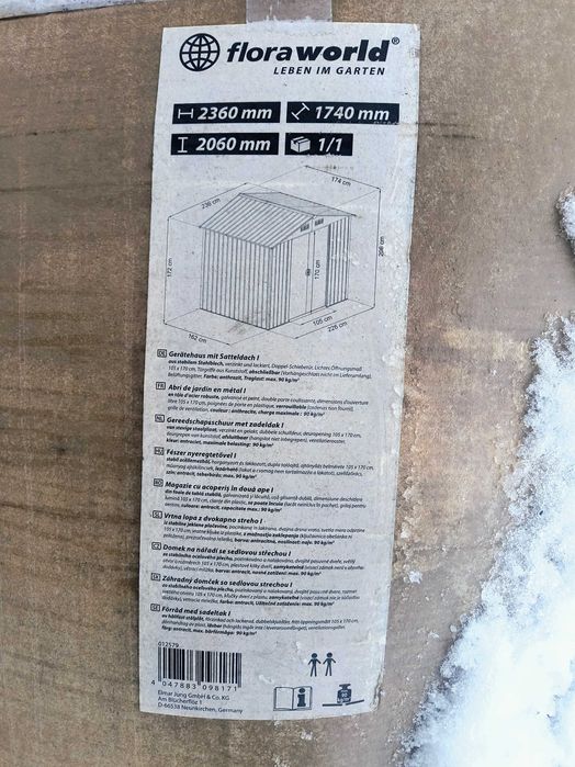 Domek ogrodowy Floraworld