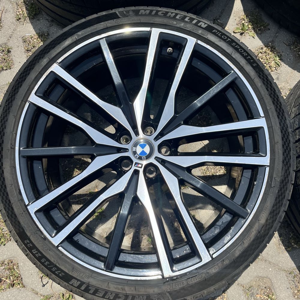 Koła felgi alufelgi BMW X5 G05 X6 G06 22” 315/30r22 275/30r22 et37 43