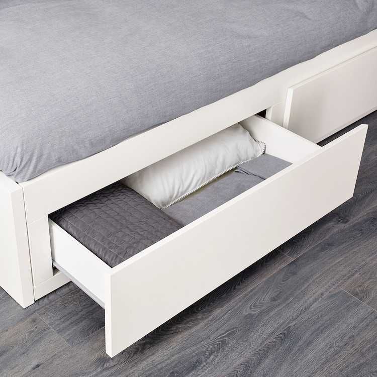 ŁÓżko Ikea Flekke Hemnes 2 szuflady 80x200 nowe w kartonach