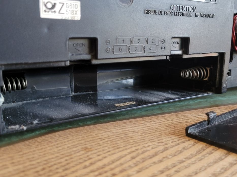 Retro 80' 90' Wieża Bombox Mini Radio FM Kasetowe PHILIPS CFS-1250L