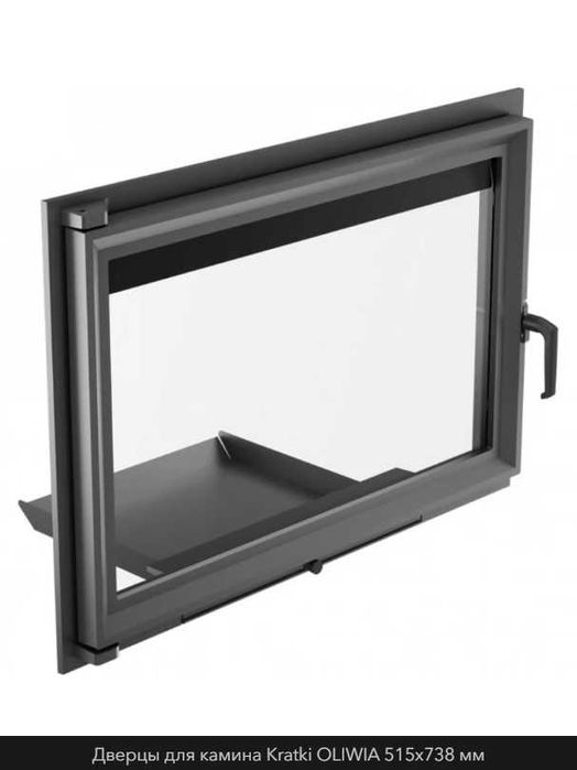 Двері для камина,дверцы 491X600, 515X652, 607х750, 515X738 мм.