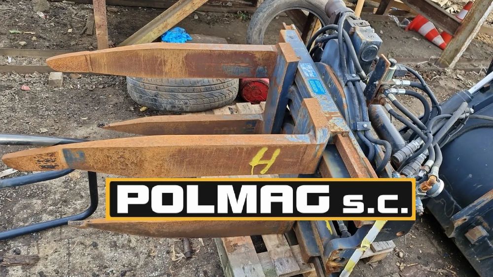 Widły hydrauliczne Manitou / ROTO zacisk obrotnica przesuwne