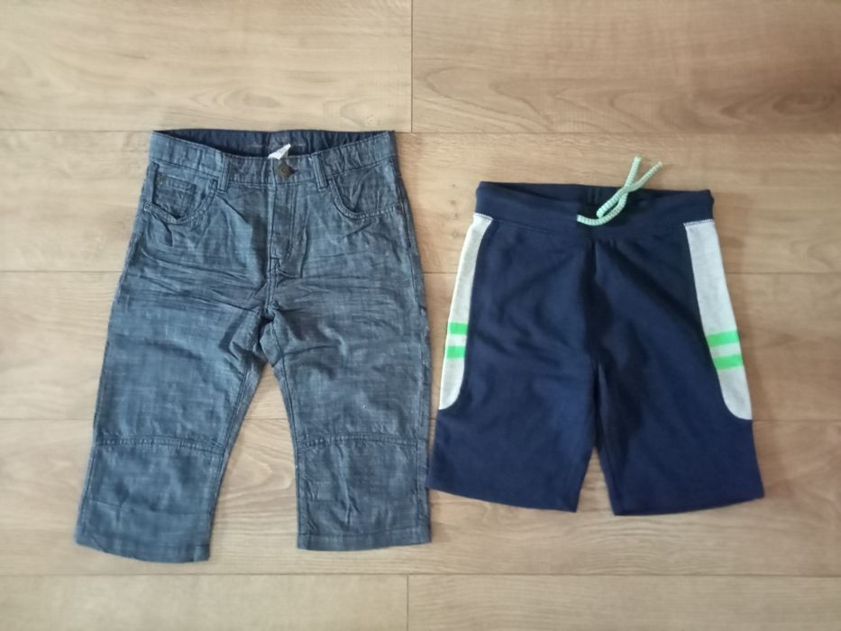 Nowe H&M 134 140 spodenki letnie dla chłopca