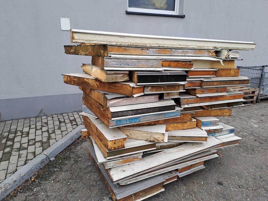 Płyta warstwowa PIR jak obornicka - paleta końcówki grubość 100 mm