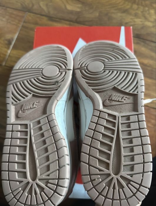 Buty NIKE dunk low Biel/Rose Whisper