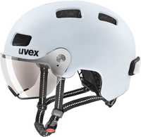 Uvex Rush Visor Lekki Kask do Jazdy Miejskiej 55-58 cm Cloud Mat