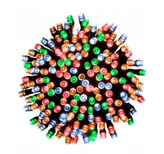 Lampki choinkowe 500led 35m kolorowe białe zimne ciepłe zielone różowe