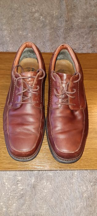 Clarks 46 полностью кожаные