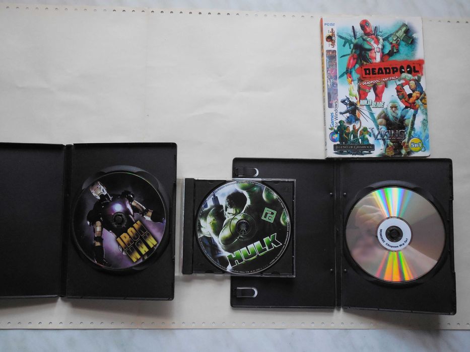 ПК игры. 10 шт. Harry Potter, Terminator, Pirates of Caribbean и др.