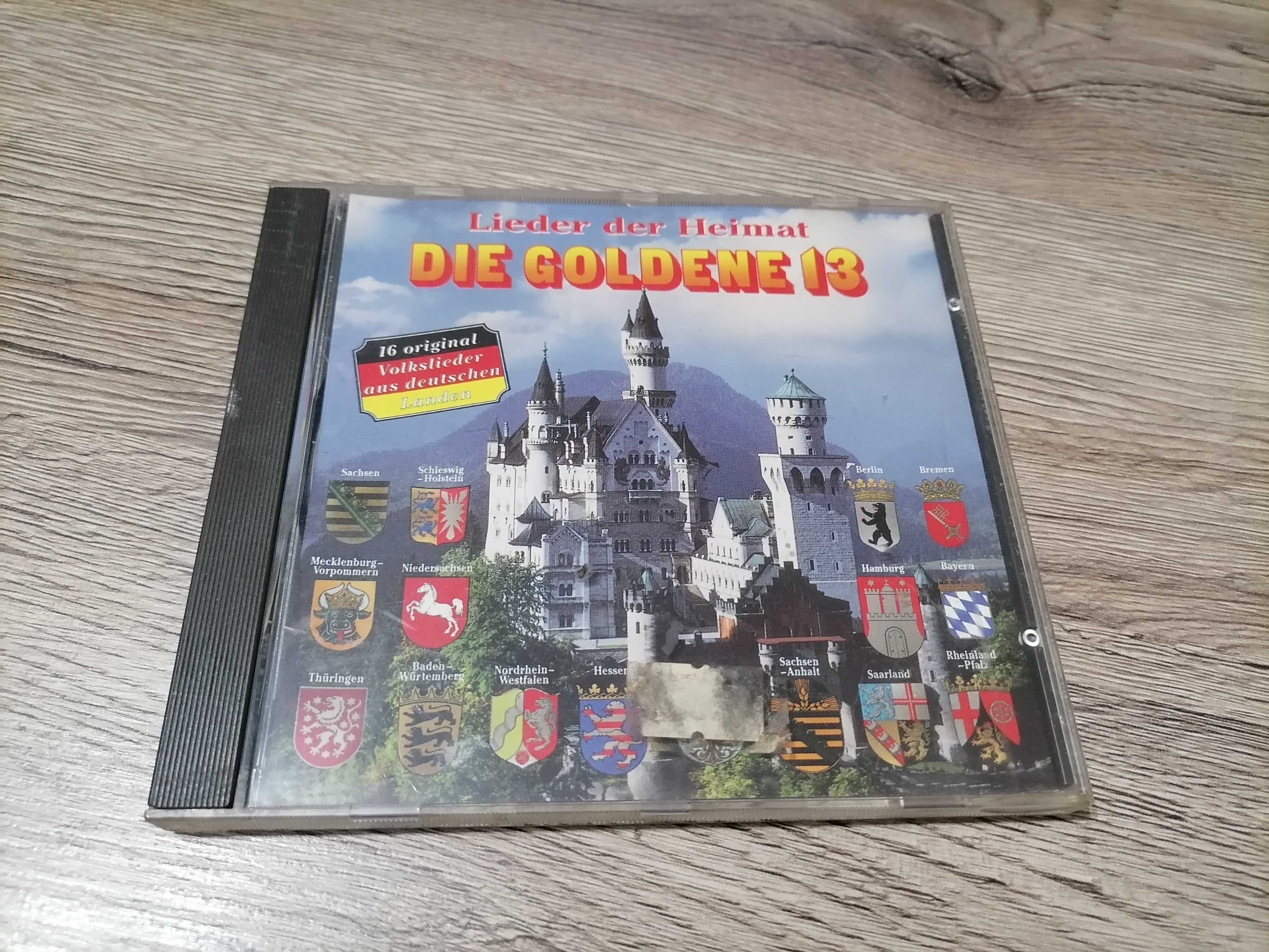 Die Goldene 13 - Lieder der Heimat. - 16 Original Volkslieder CD