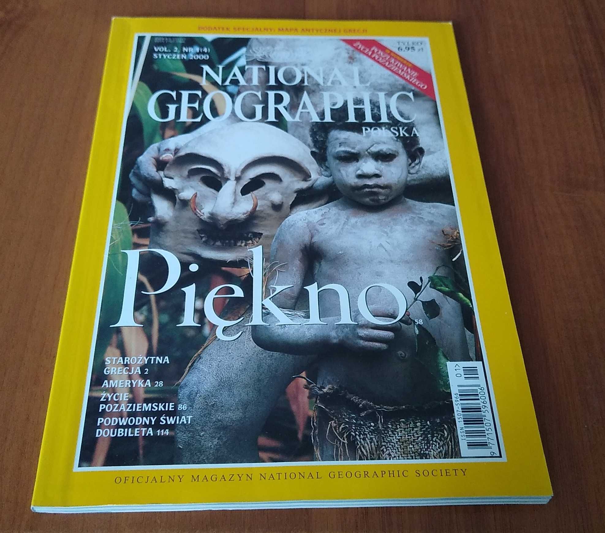 NATIONAL GEOGRAPHIC Polska vol 2 nr 1 (4) 2000 Piękno