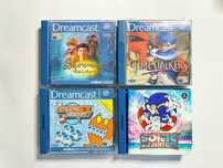 JOGOS Dreamcast - Sonic Adventure / Shenmue Passaport /Chu Chu Rocket!