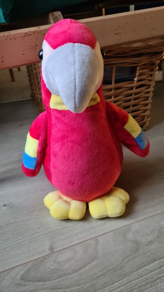 Papuga gaduła zabawka interaktywna naśladowanie mówi