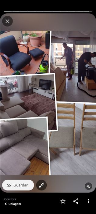 Limpeza de sofás colchões carpetes e alcatifas