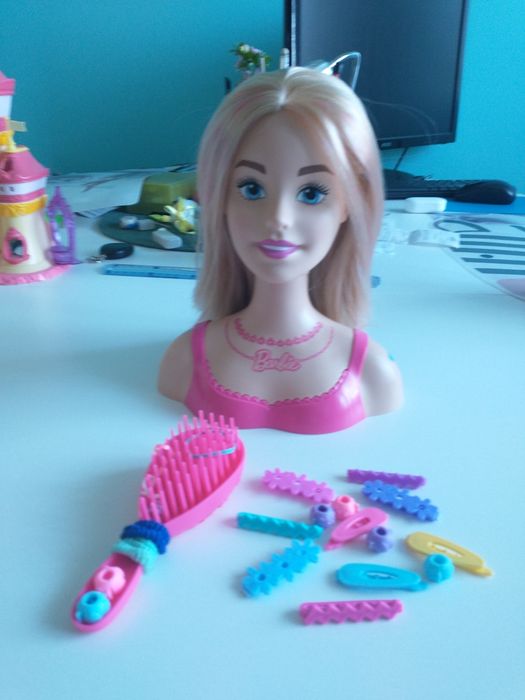 Barbie głowa do czesania